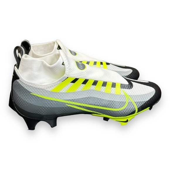 Nike DQ3670-071 Vapor Edge Pro 360 Football Cleats Volt Grey Black White Size 13 - Picture 4 of 8
